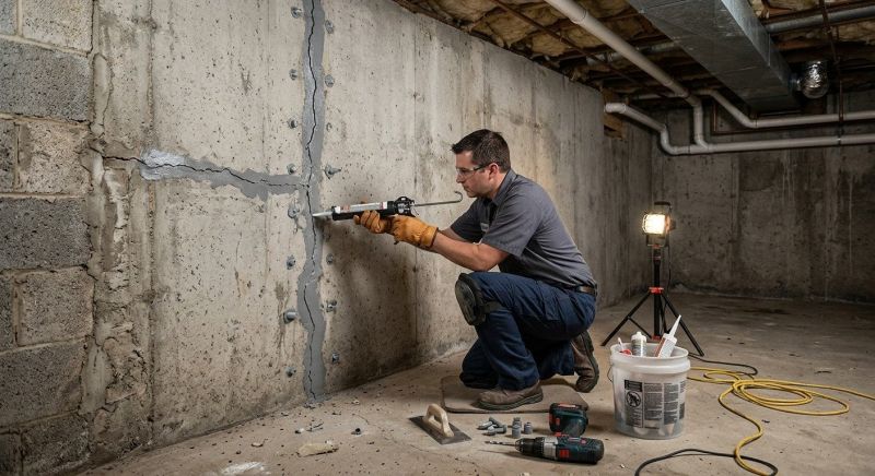 Basement Crack Repair in Boca Raton, FL
