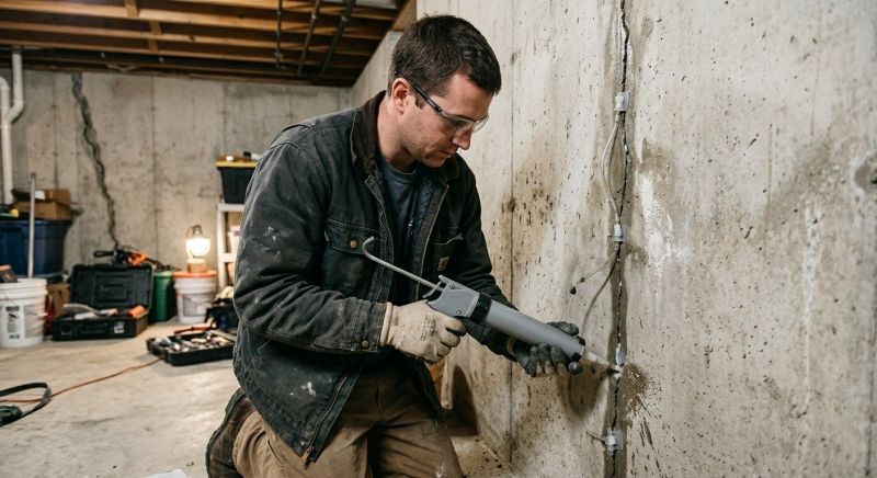 Basement Crack Repair in Boca Raton, FL