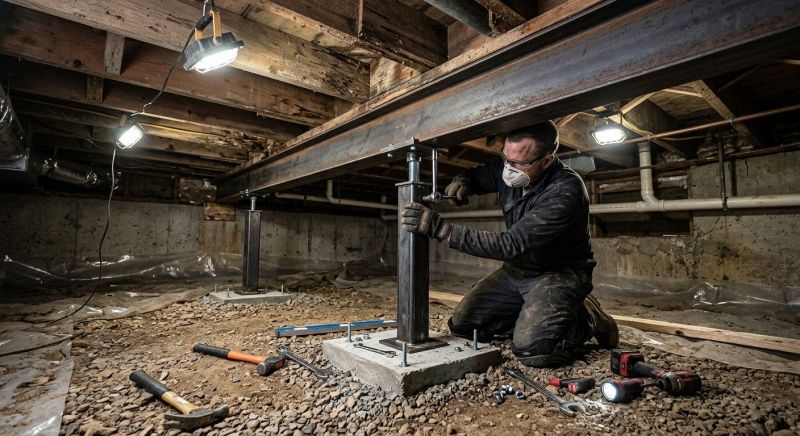 Crawlspace Structural Repair in Boca Raton, FL