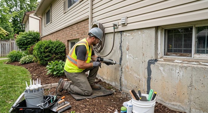 Foundation Crack Sealing in Boca Raton, FL
