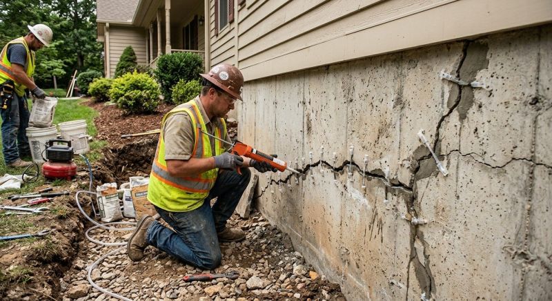 Foundation Crack Sealing in Boca Raton, FL
