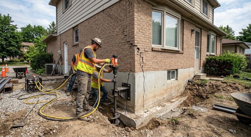 Foundation Lifting in Pompano Beach, FL