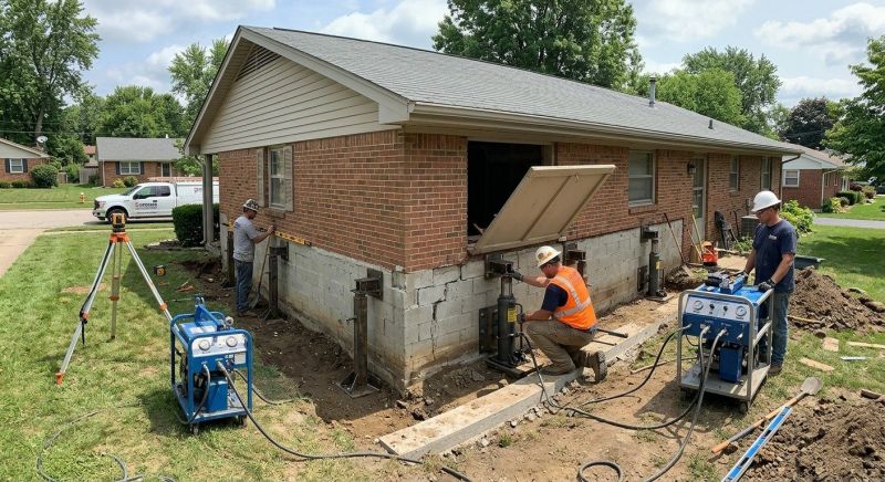 Foundation Releveling in Boca Raton, FL