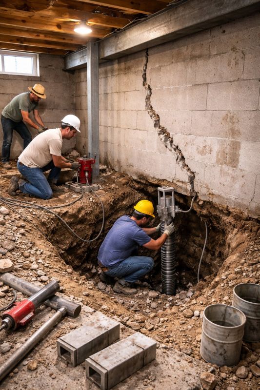 Foundation Structural Repair in Pompano Beach, FL