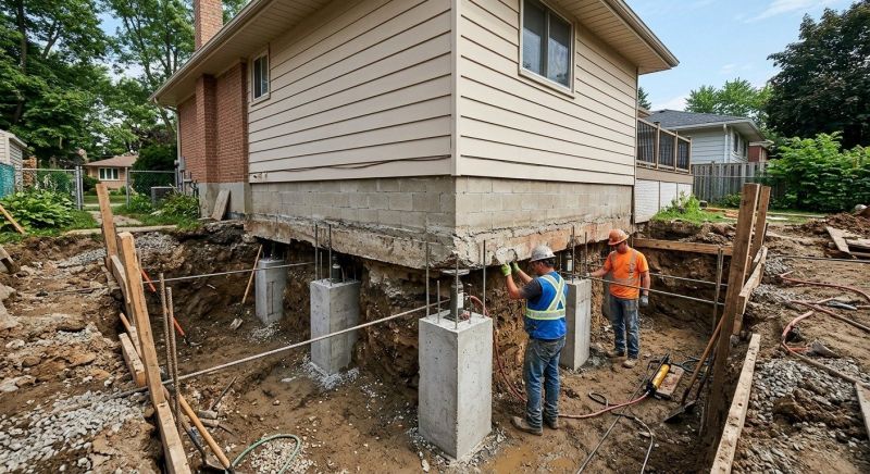 Foundation Underpinning in Boca Raton, FL