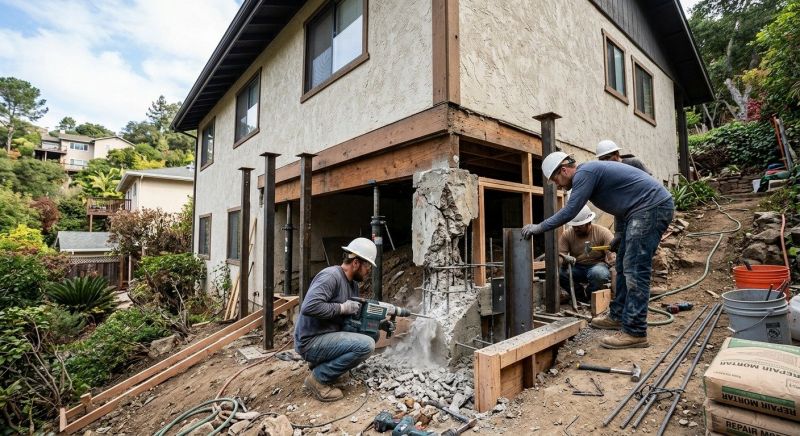 Foundation Underpinning in Boca Raton, FL