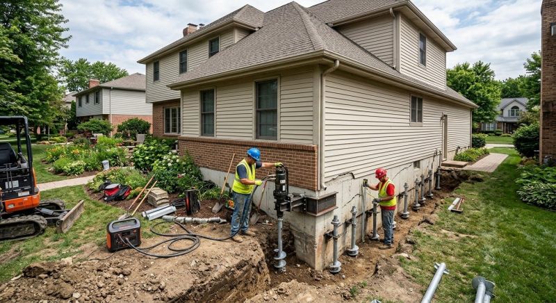 Helical Piers Installation in Boca Raton, FL