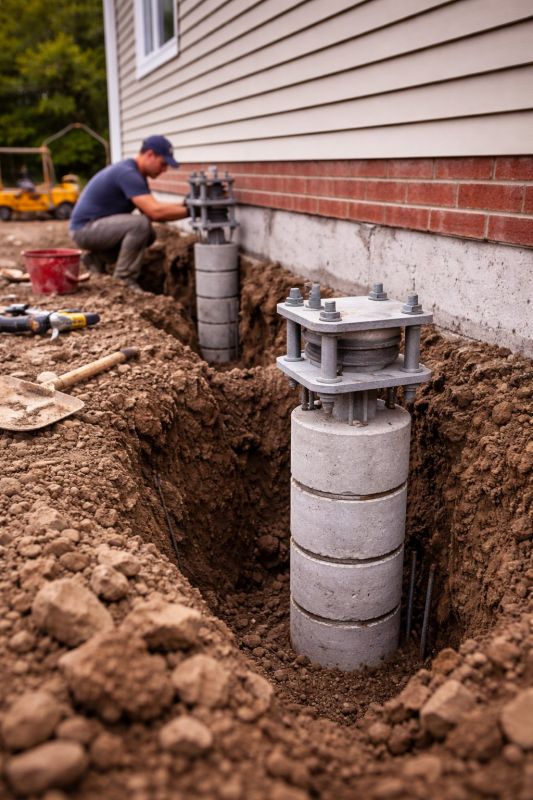 Helical Piers Installation in Boca Raton, FL