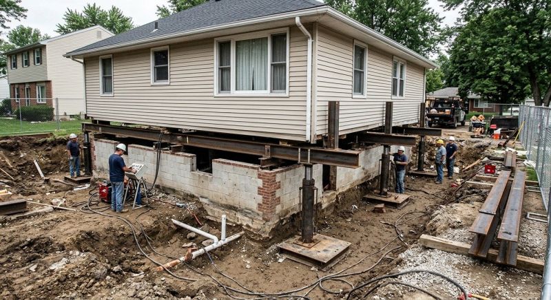 Sinking Foundation Lifting in Boca Raton, FL