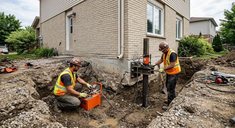 Sinking Foundation Lifting in Boca Raton, FL