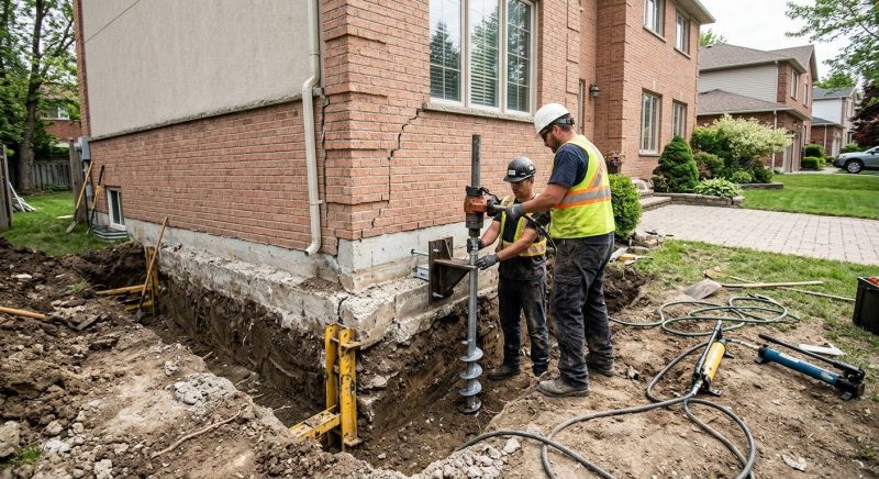 Sinking Foundation Repair in Boynton Beach, FL