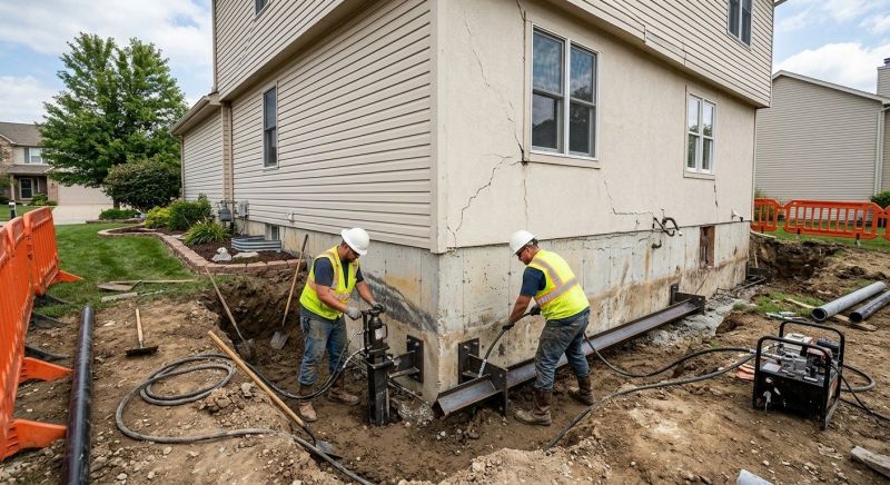 Sinking Foundation Repair in Boynton Beach, FL