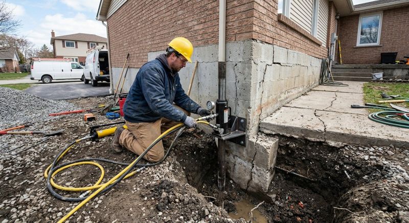 Sinking Foundation Repair in Boynton Beach, FL