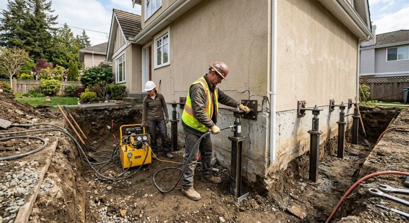 Sinking Foundation Repair in Boca Raton, FL