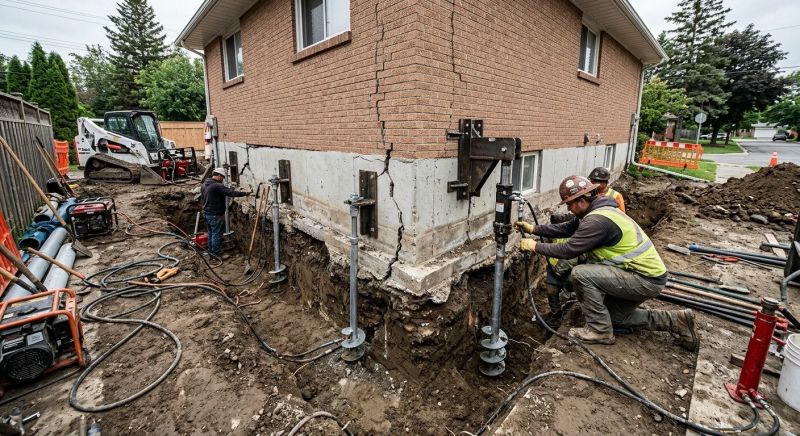 Sinking Foundation Repair in Boca Raton, FL