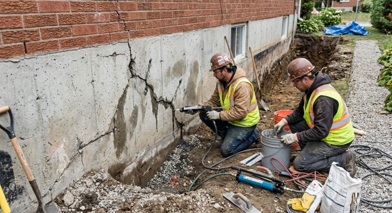 Cracked Foundation Repair